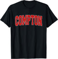 Compton Ca California Varsity Style Usa Vintage Sports