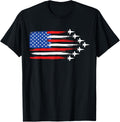 Fighter Jet Airplane American Flag Fighter Jets 4Th Of July