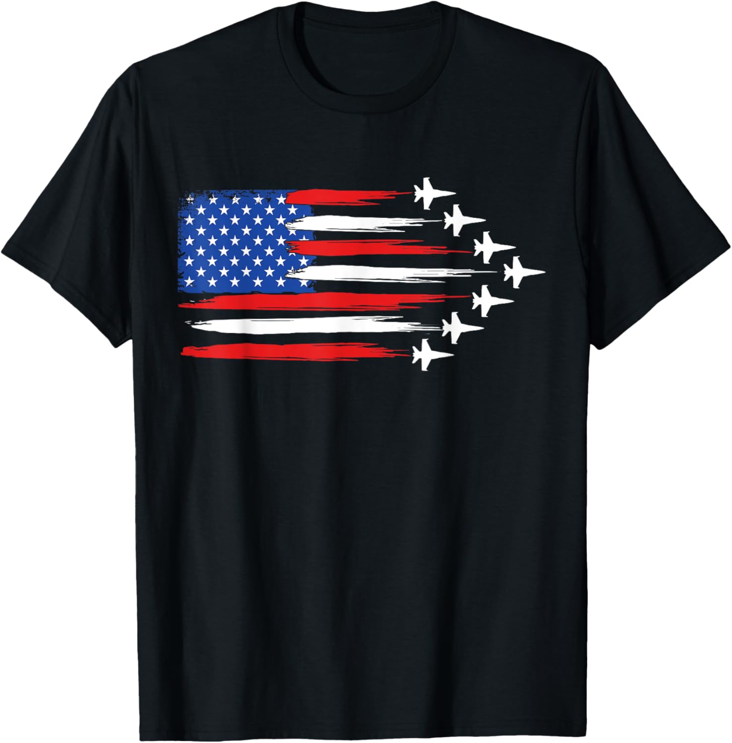 Fighter Jet Airplane American Flag Fighter Jets 4Th Of July