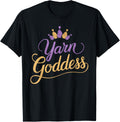 Yarn Goddess Crochet T-Shirt for Yarn Lovers