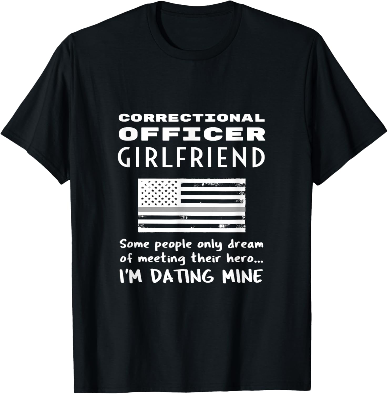 Proud Correctional Officer Girlfriend Boyfriend American Usa