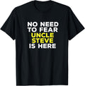 Steve Funny Uncle T Shirt Gift Family Mens Graphic Name