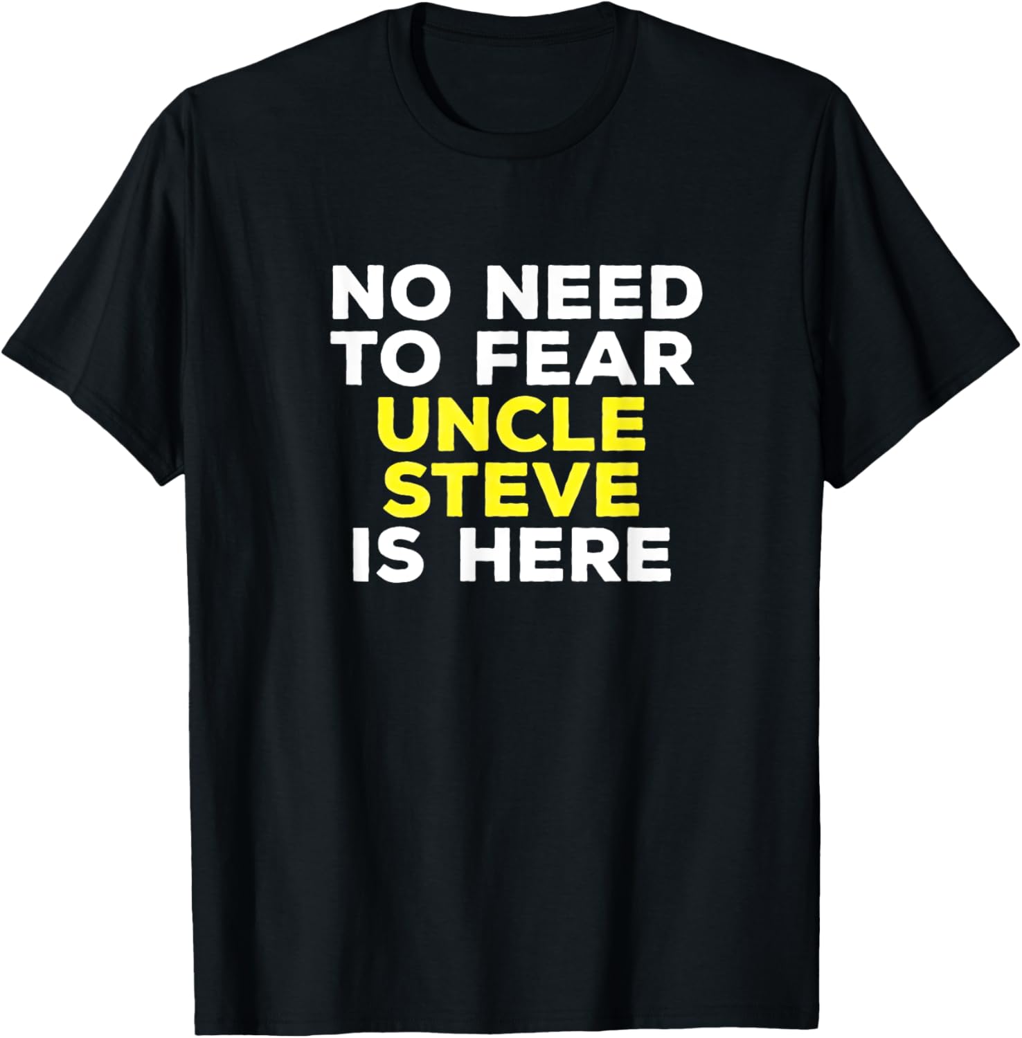 Steve Funny Uncle T Shirt Gift Family Mens Graphic Name