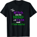 Halloween Womens Witch Bribed with Yarn and Chocolate