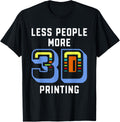 Less People More 3D Printing Nozzle 3D Printing Lover