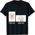 Porktrait Or Lambscape Funny Printer Pun Office Humor