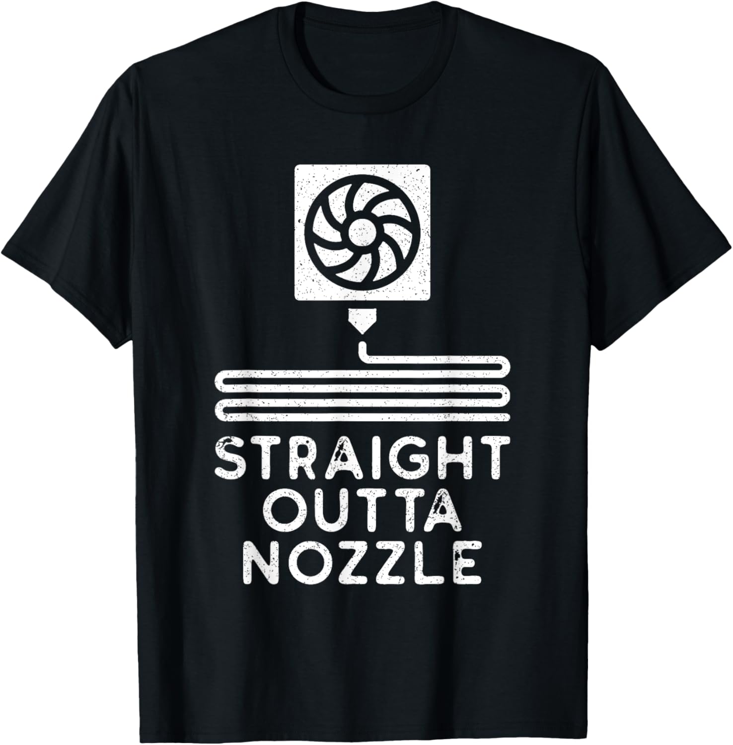 3D Printer Straight Outta Nozzle 3D Printing