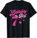 7th Birthday Girl Crown 7 Years Old Birthday Design 70