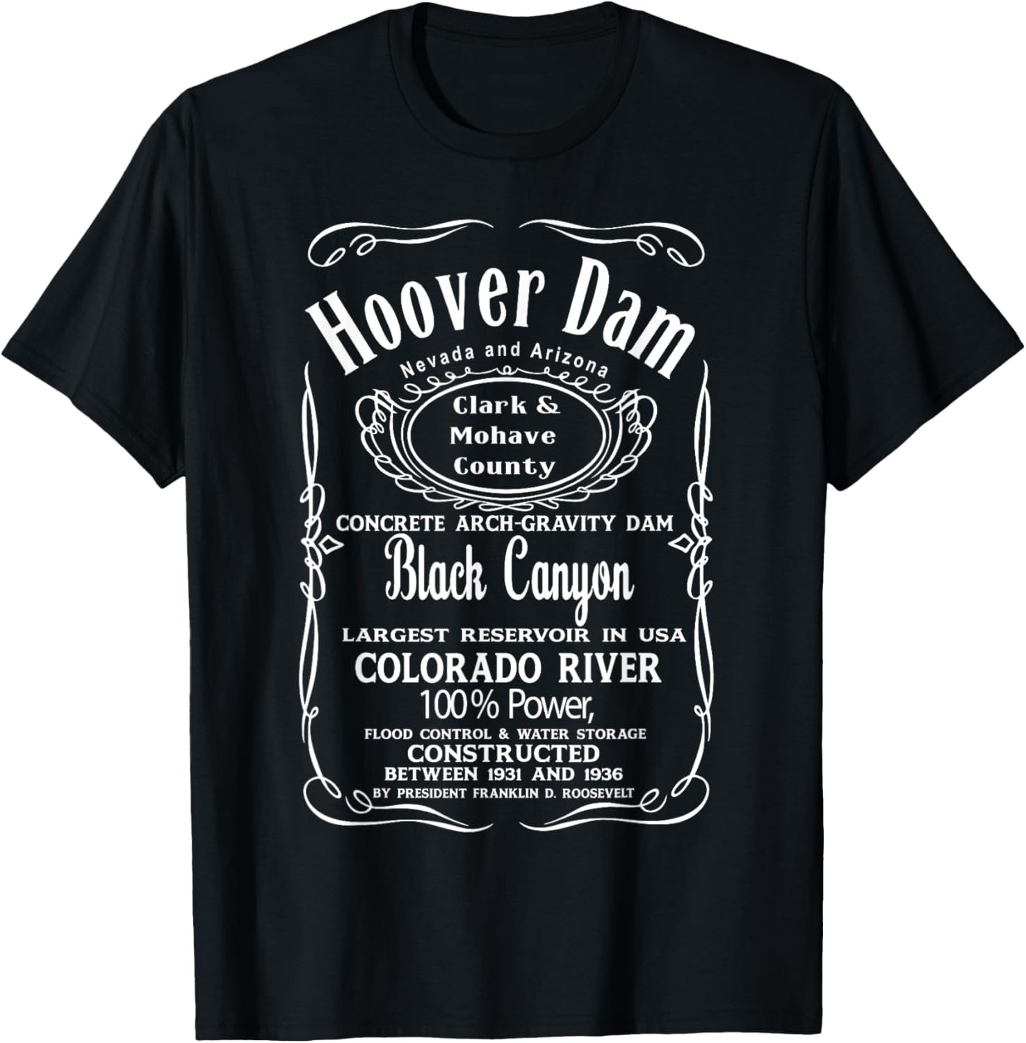 Hoover Dam Nevada Arizona Usa United States Of America