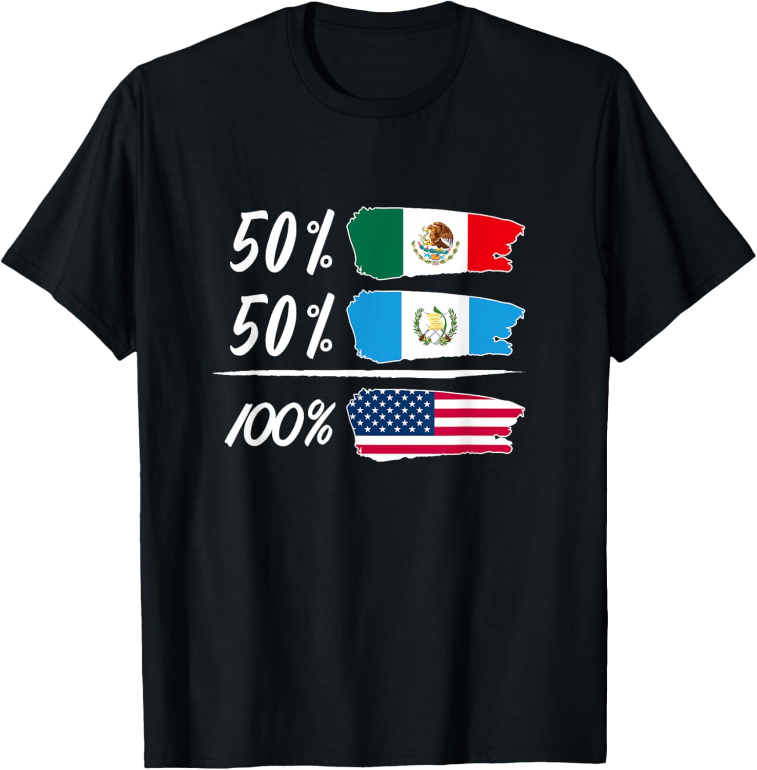 Half Mexican Half Guatemalan Fully Usa