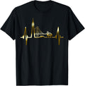 San Francisco Skyline Heartbeat California Usa San Francisco