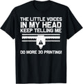Cool 3D Printing Men Women 3D Printer Lovers Print Geeks
