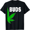 Couples Matching Best Buds Bff Marijuana Leaf Weed Gift