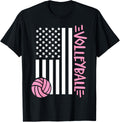 Volleyball Us Flag Usa