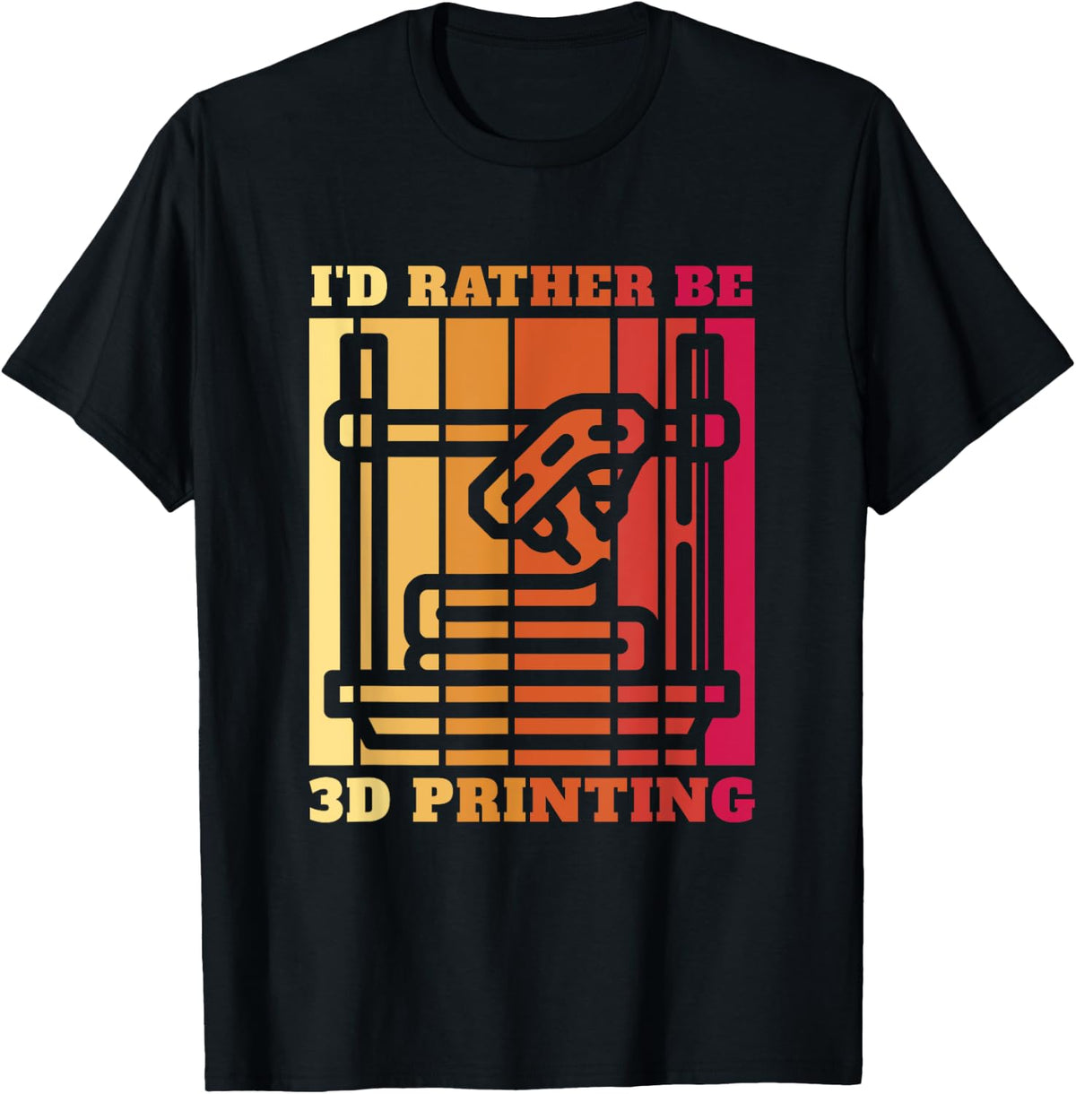 Id Rather Be 3D Printing 3D Printer Cnc Machinist Print