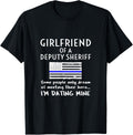 Proud Deputy Sheriff Girlfriend Boyfriend Quote Saying Usa