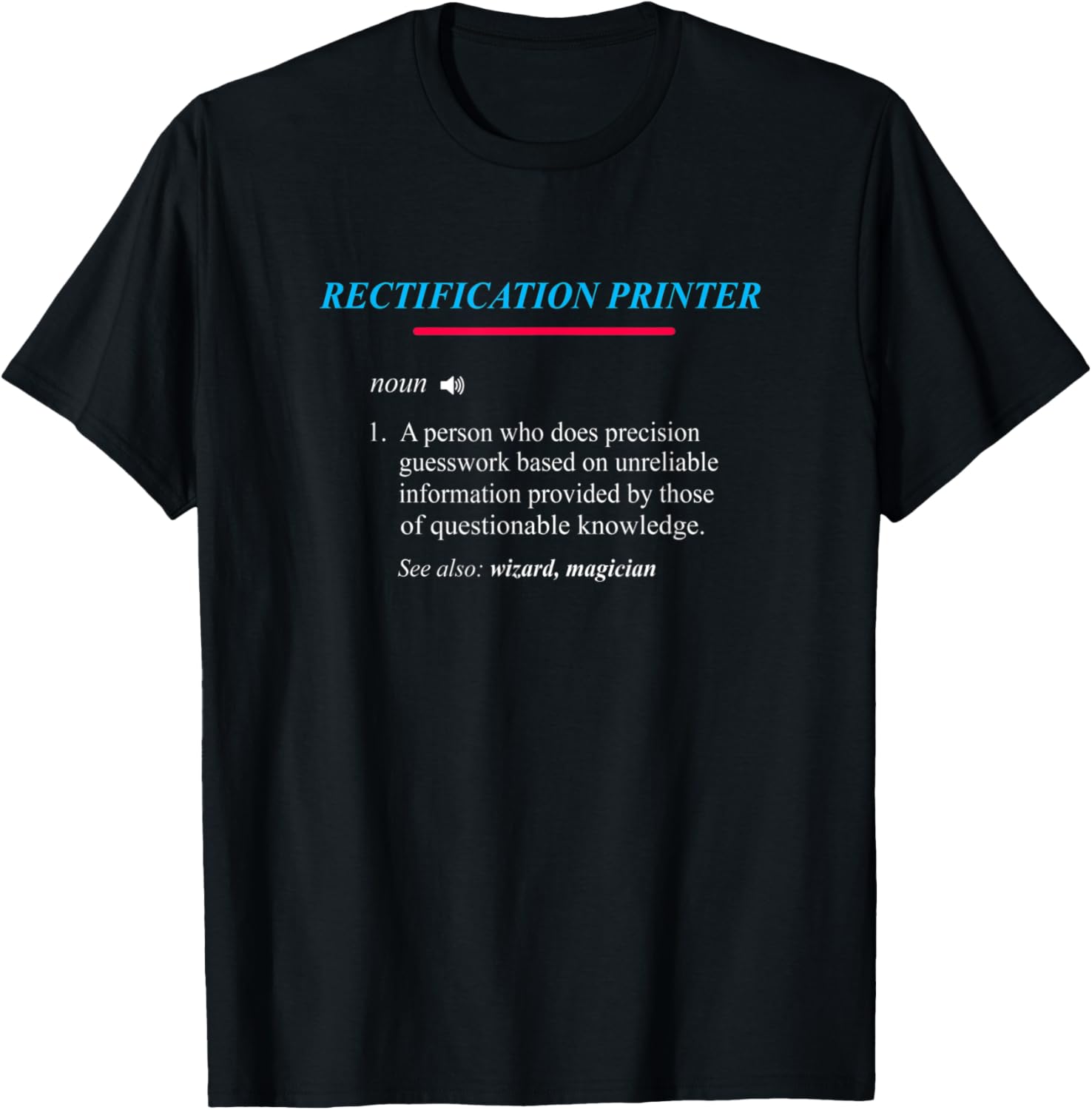 Rectification Printer Definition