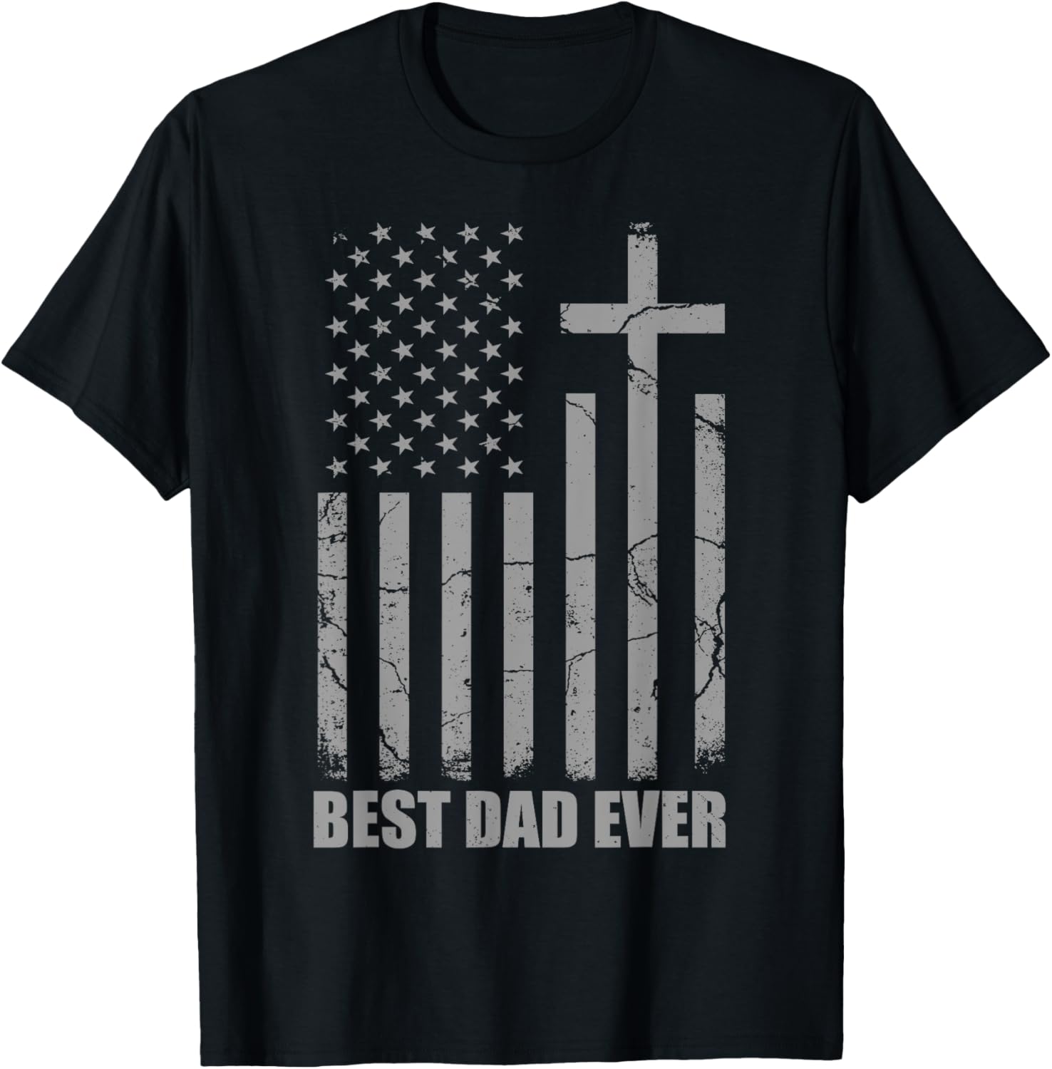 Best Dad Ever Christian Patriotic Dad Usa Flag Fathers Day