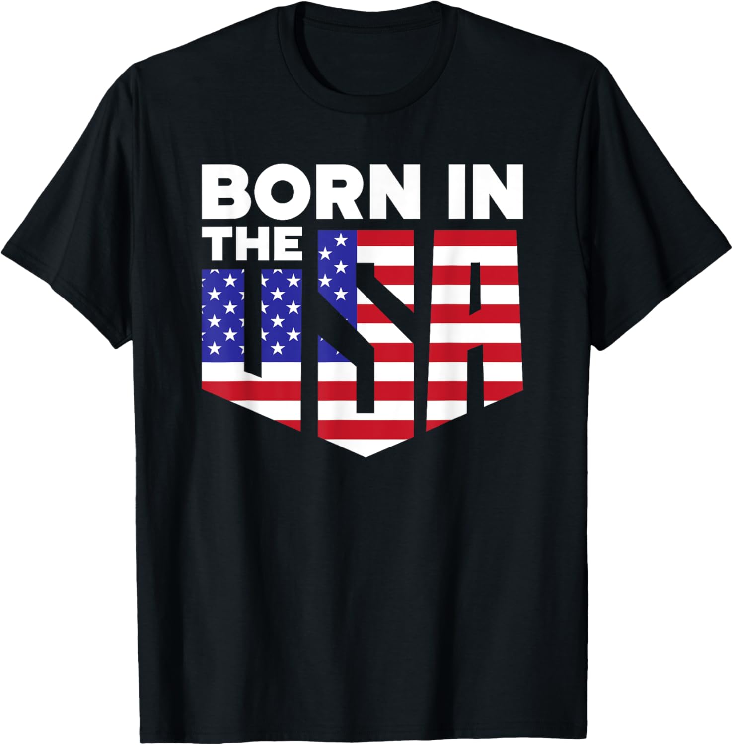 Born In The Usa American Patriotic Us Flag Patriot