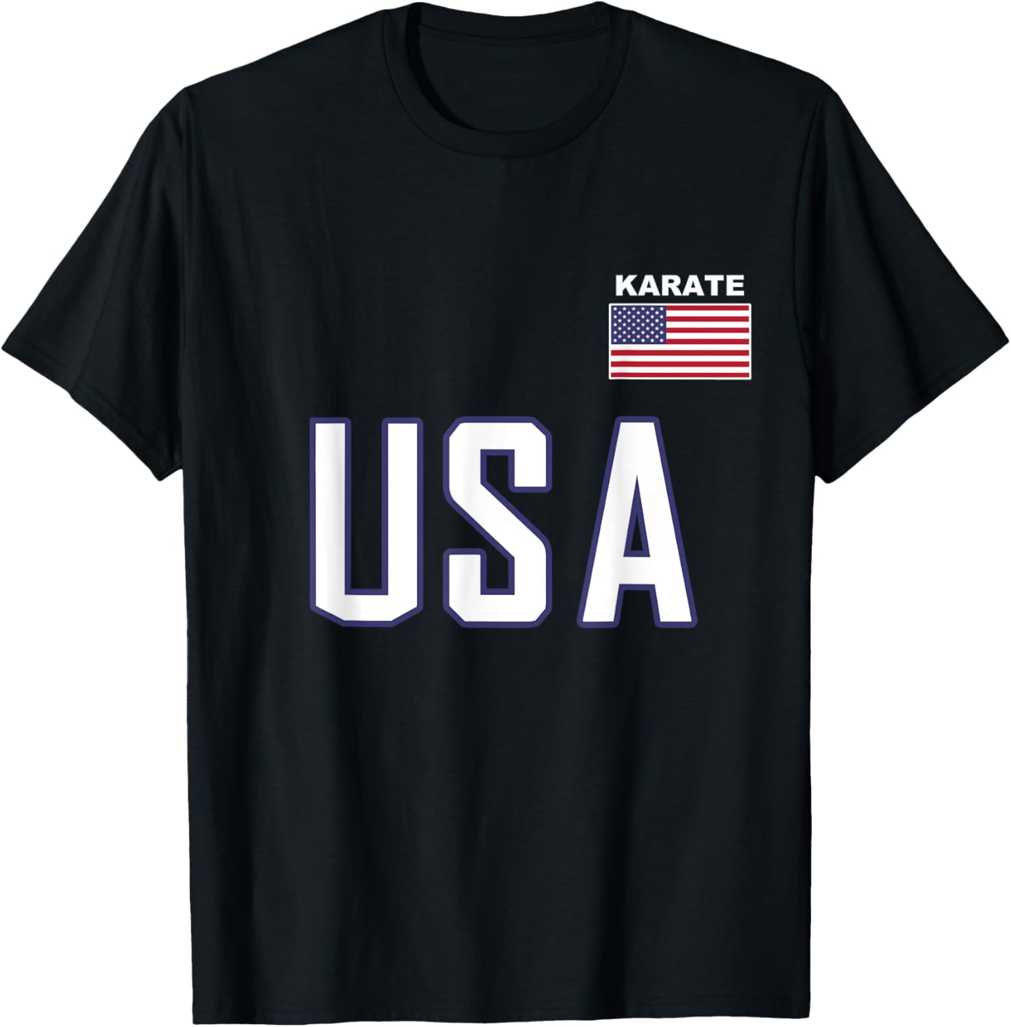 Usa Flag Karate Cool Team Equipment Martial Arts Men Women