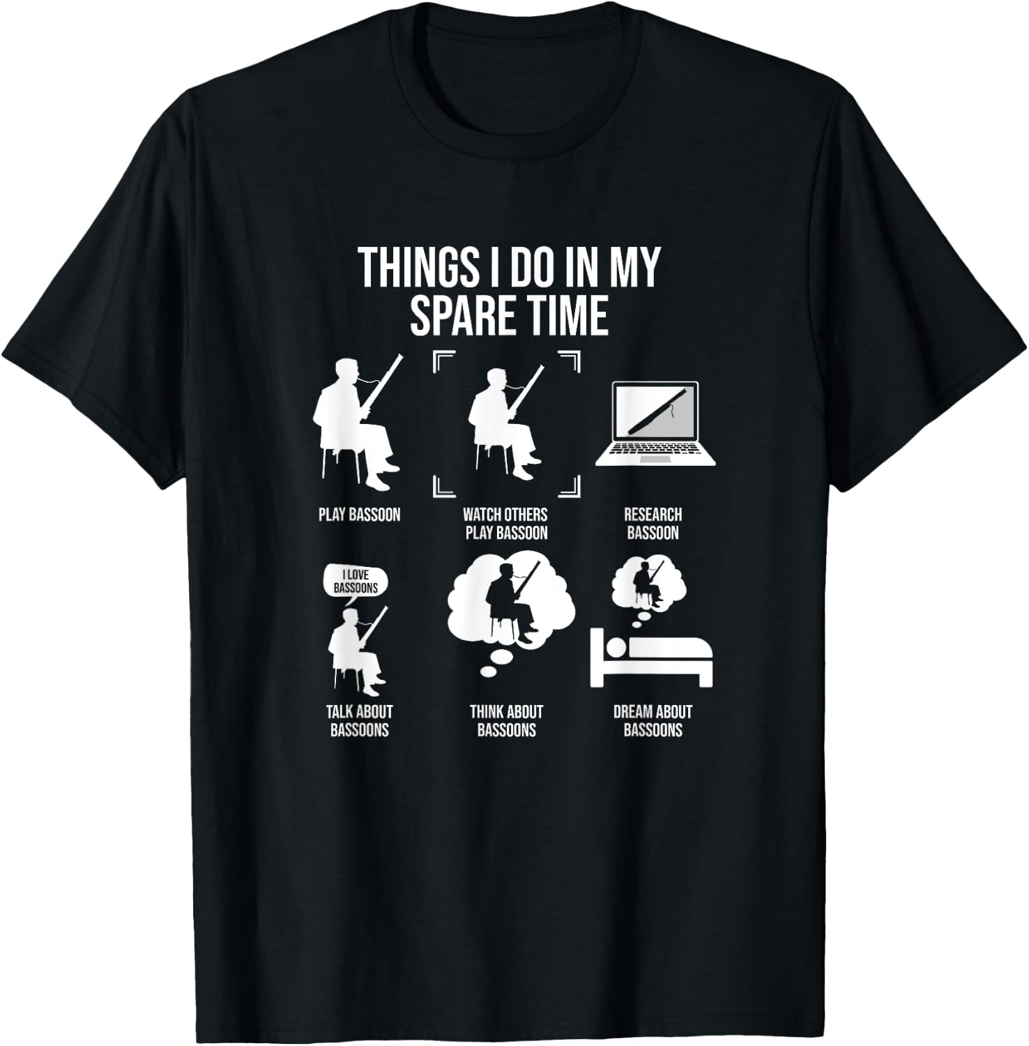 Things I Do In My Spare Time Bassoon Player