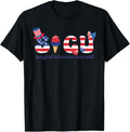 Patriotic Sicu Nurse 4Th Of July American Flag Surgery Icu