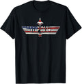 Top Gun American Flag Stars And Bars Logo Action Movie