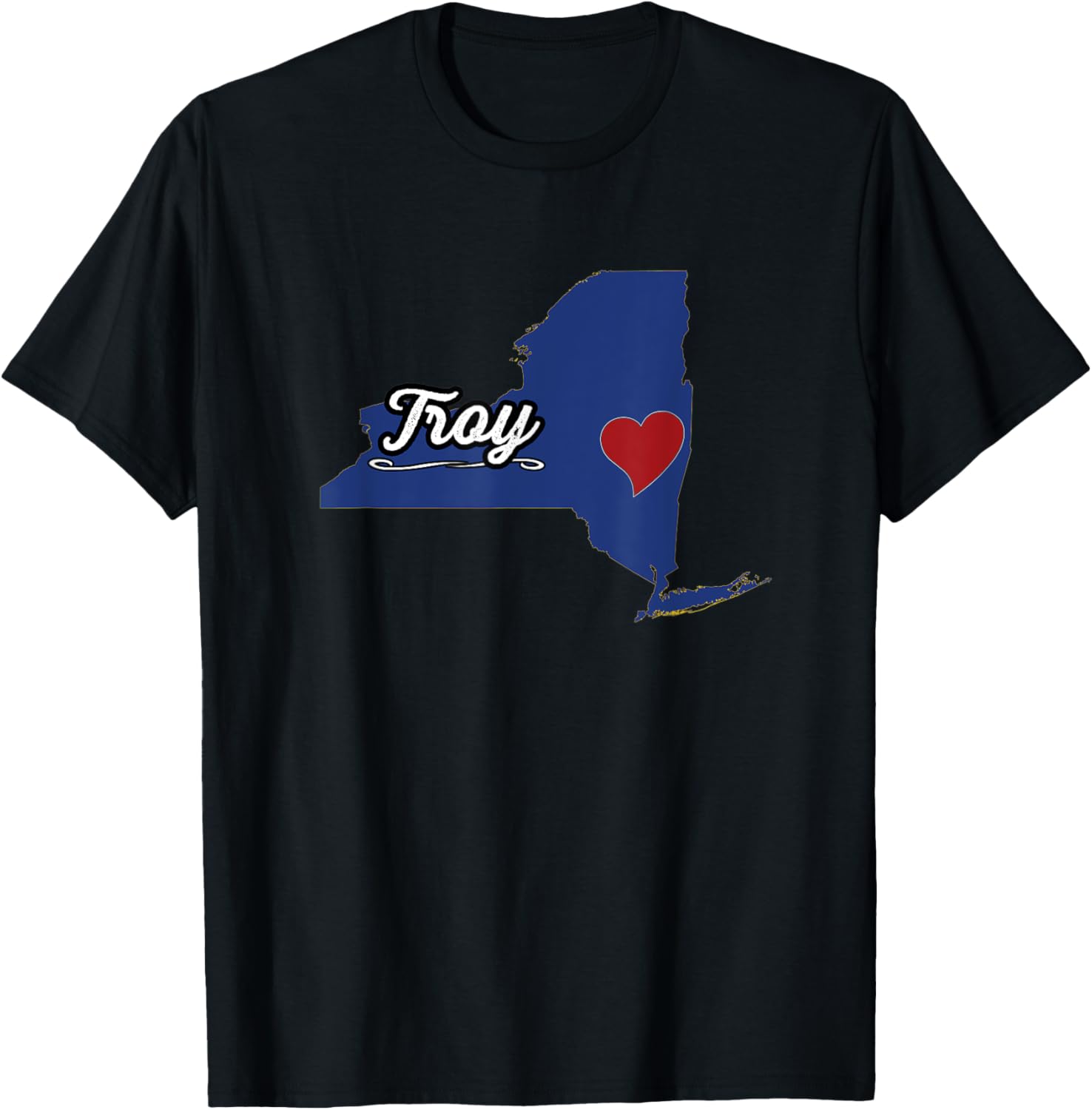 Troy New York Ny State Usa Cute Souvenir City