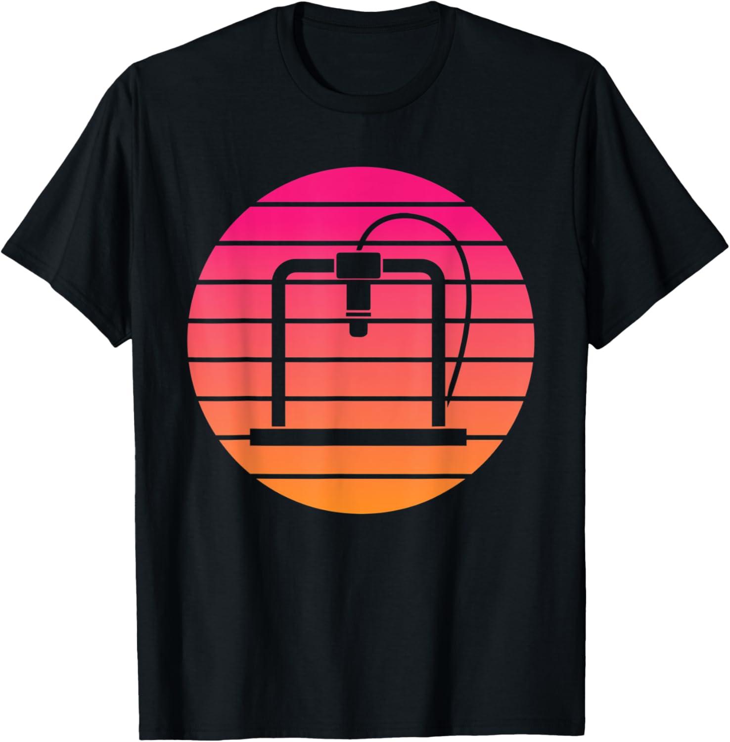 3D Printer Circle Sunset