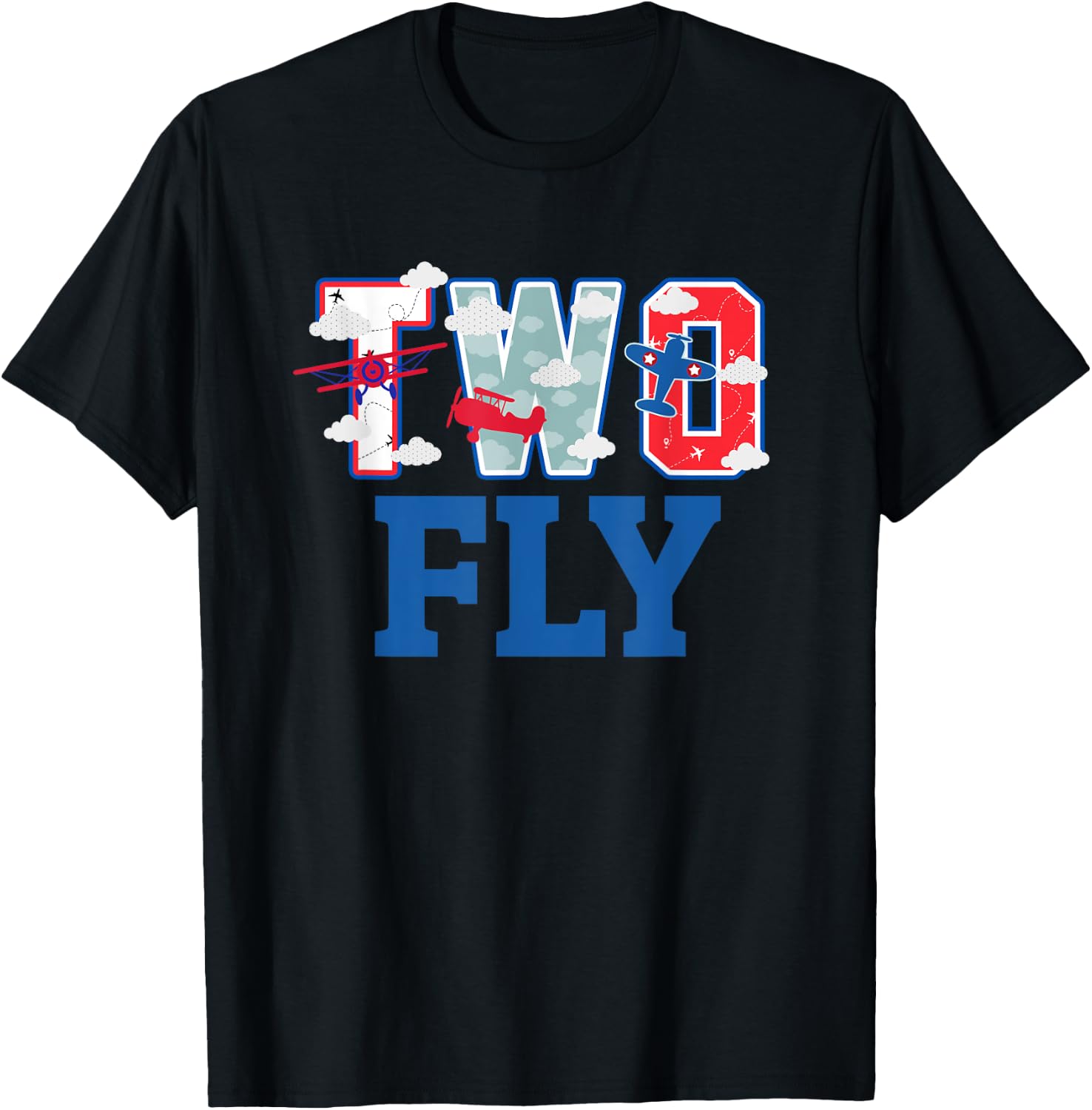 Two Fly Birthday Party Decorations for Boy Airplane 2nd Birthday Design 207