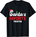 Santas Favorite Printer Christmas Pajamas