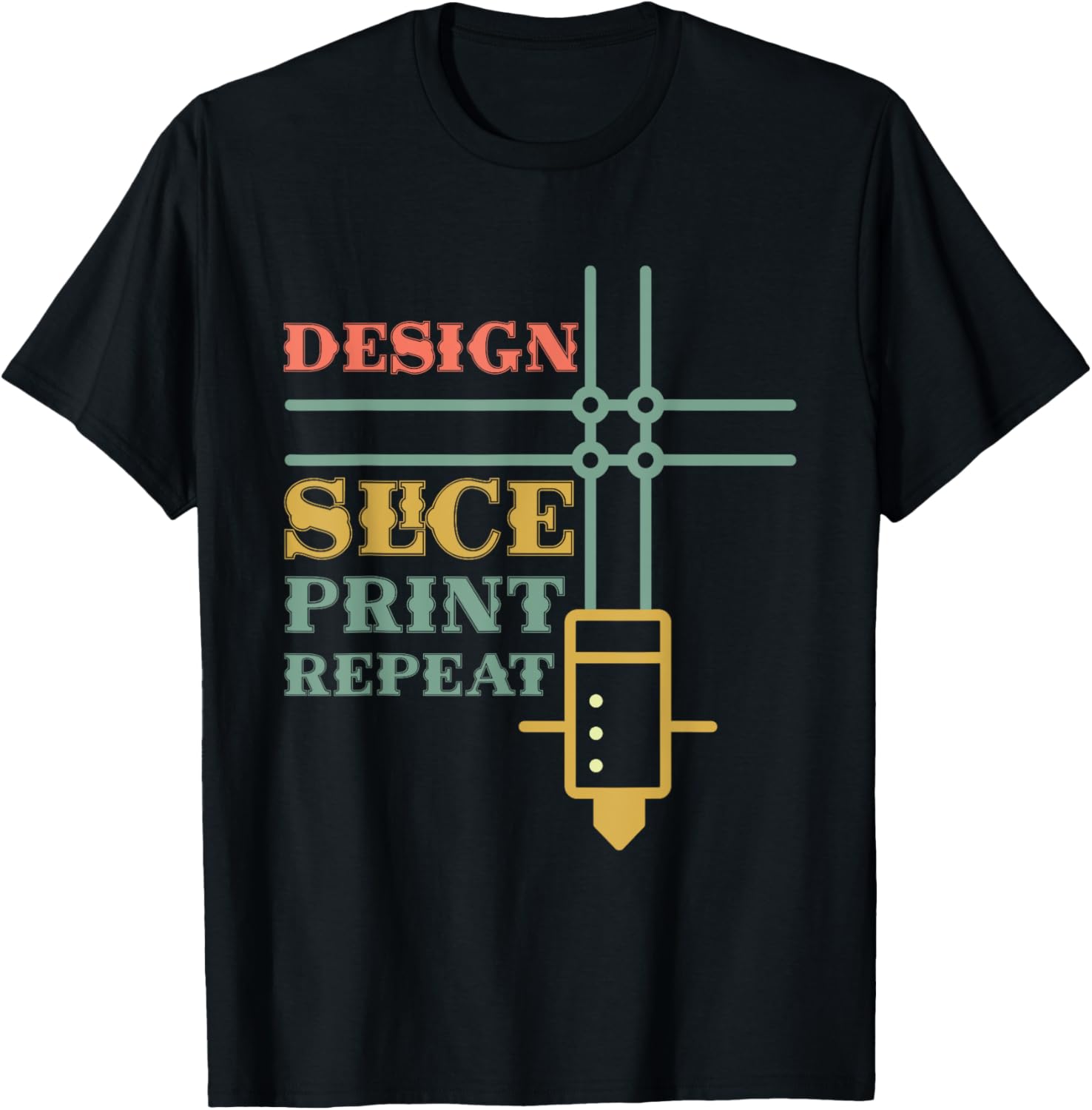 Design Slice Print Repeat Nozzle 3D Printing Lover