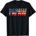 Papaw Bold Patriotic American Flag Fatheru2019S Day Papaw