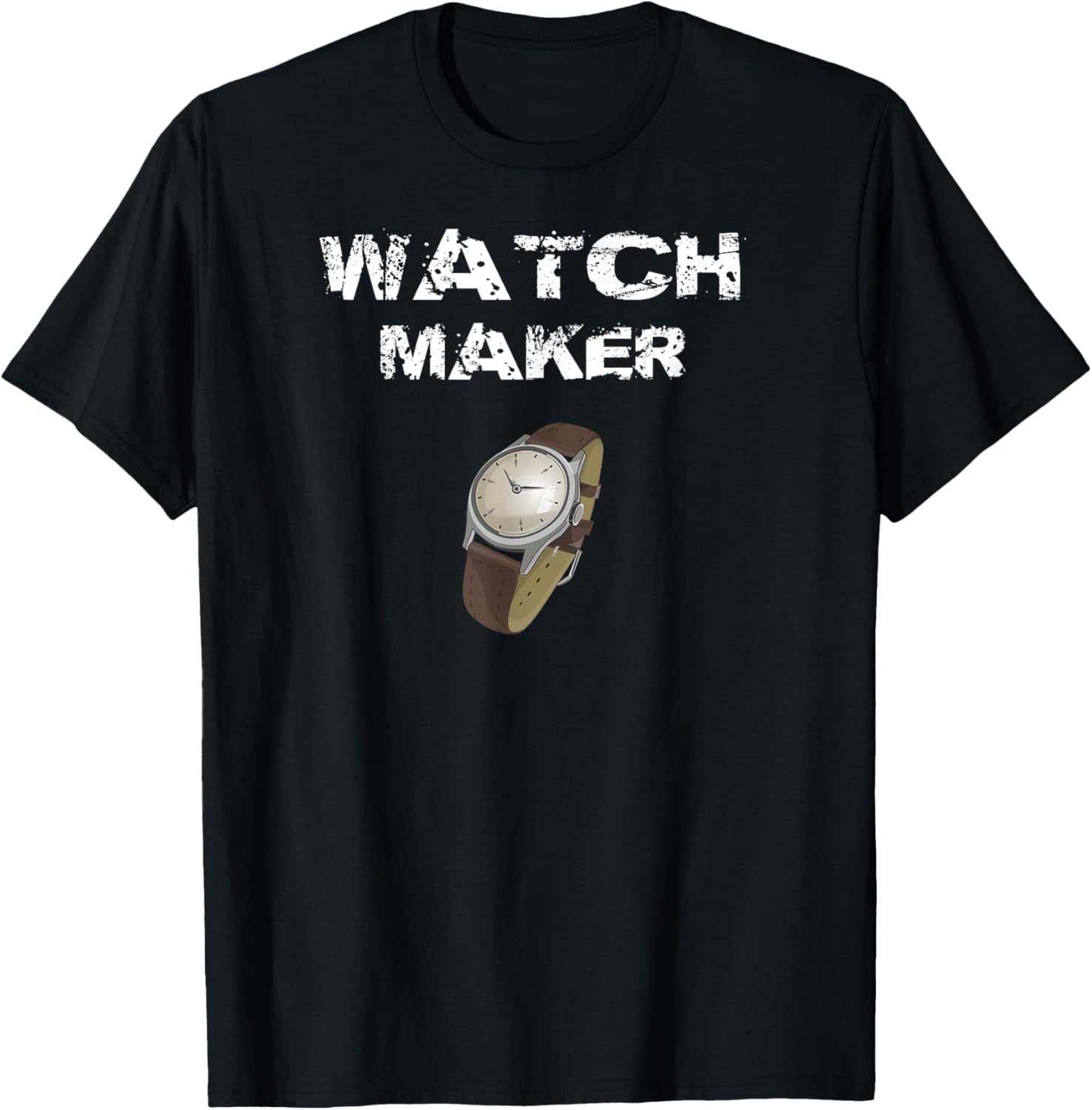 Watchmaker T Shirt Gear Watch Designer Watch Repairer Gift