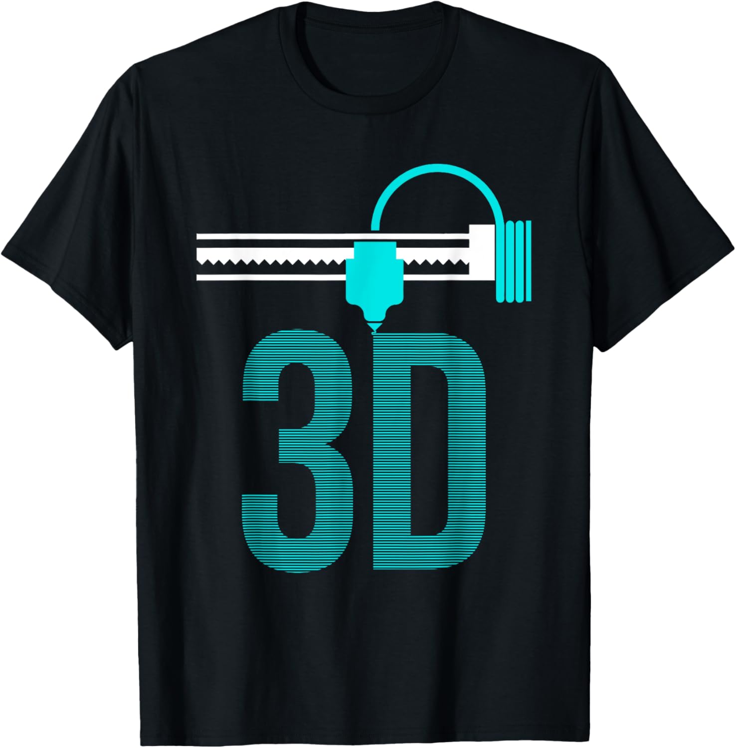 Cool 3D Printing Art Men Women 3D Print Lover 3D Printer