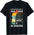 3D Printing Service Business Owner 3D Printer Lovers Senior