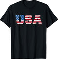 Usa Patriotic American Flag 4Th Of July