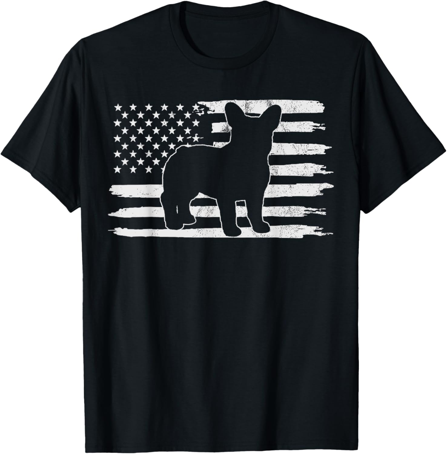 Frenchie 4Th Of July French Usa Flag Gift
