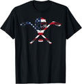 Usa American Flag Ice Hockey Goalie Mask Stick Patriotic