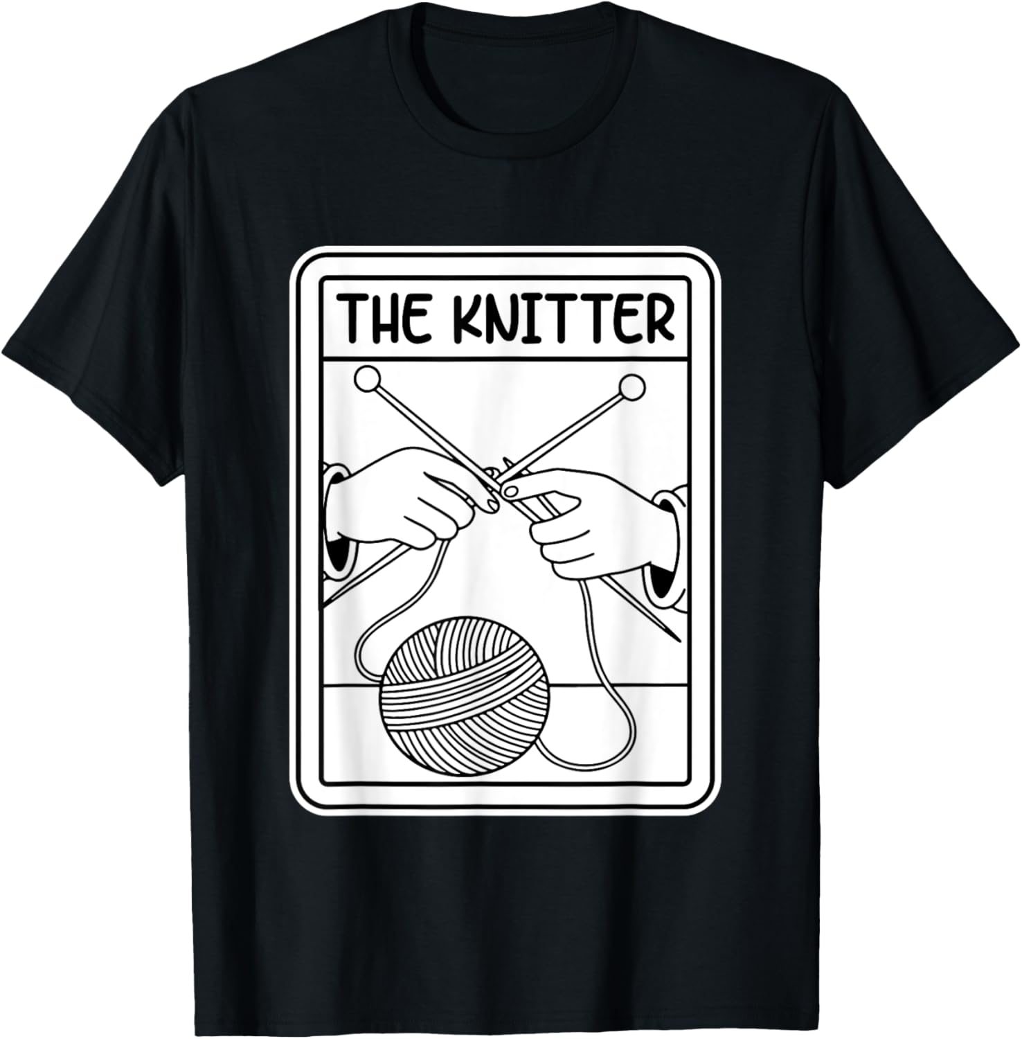 The Knitter Yarn Lover Passionate Crafting