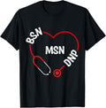Bsn Msn Dnp Stethoscope Dnp Doctor Appreciation Nurse