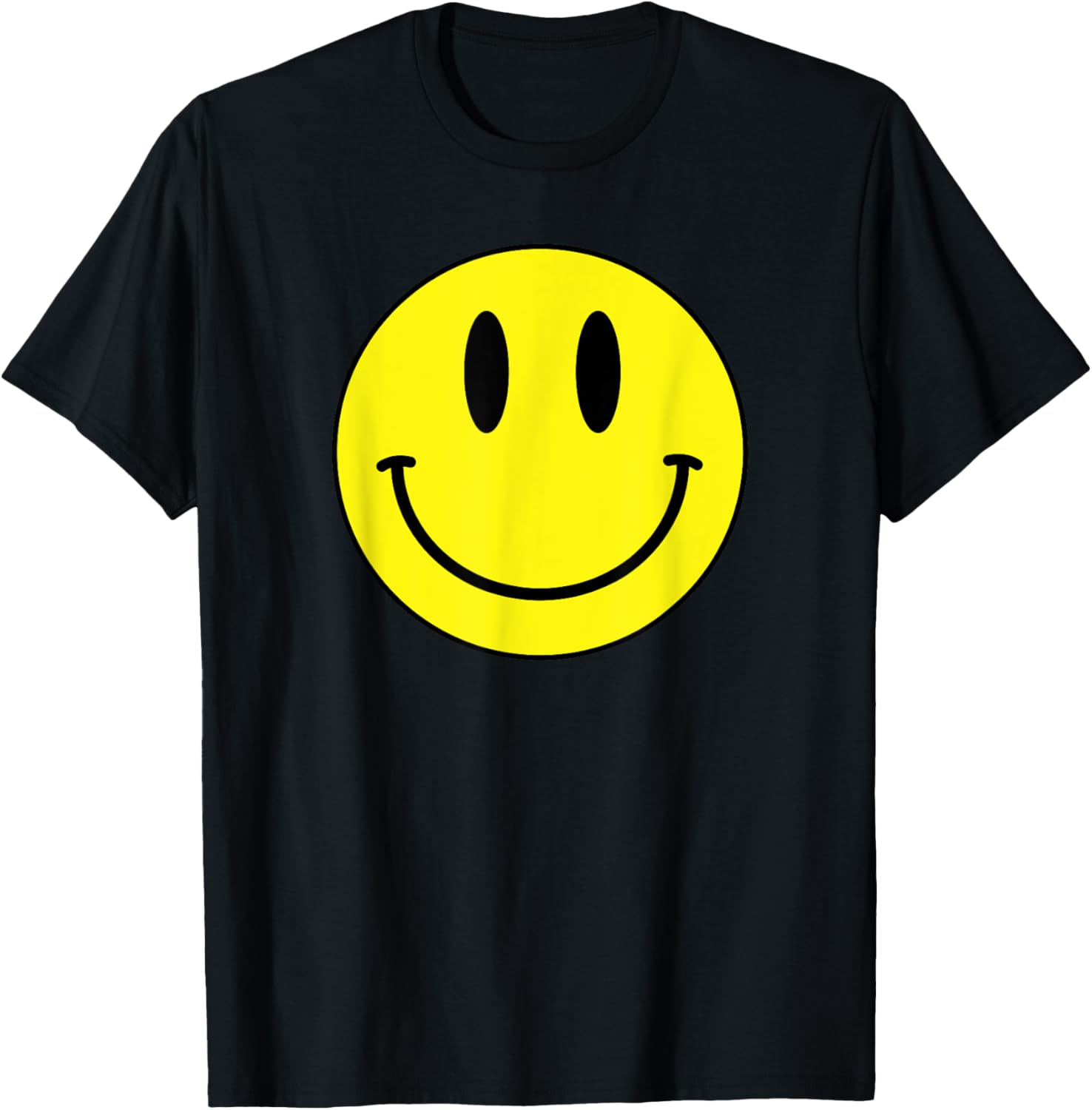 Classic Smile T Shirt Retro 80s Acid House Emoticon