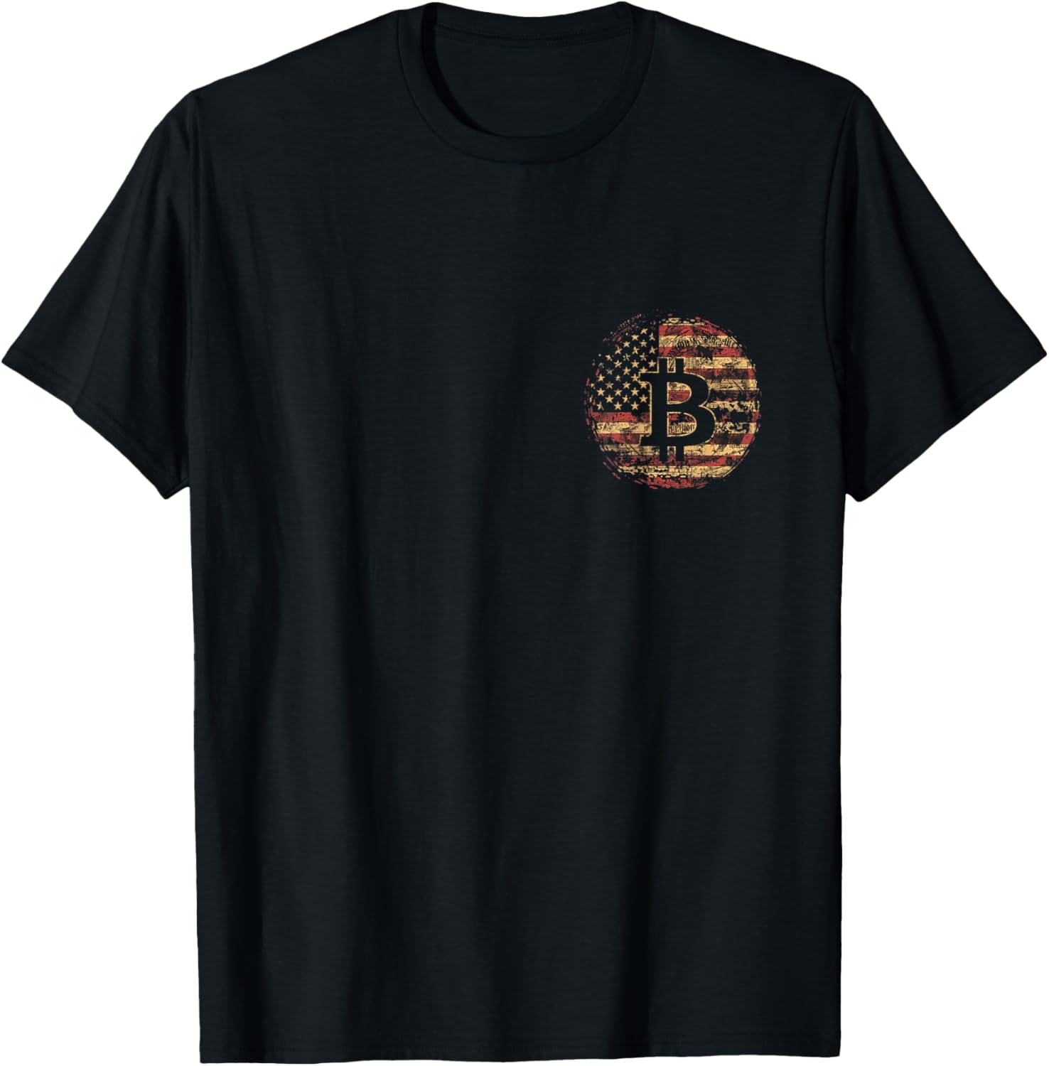 Btc Bitcoin American Flag Crypto Revolution 4Th July Usa