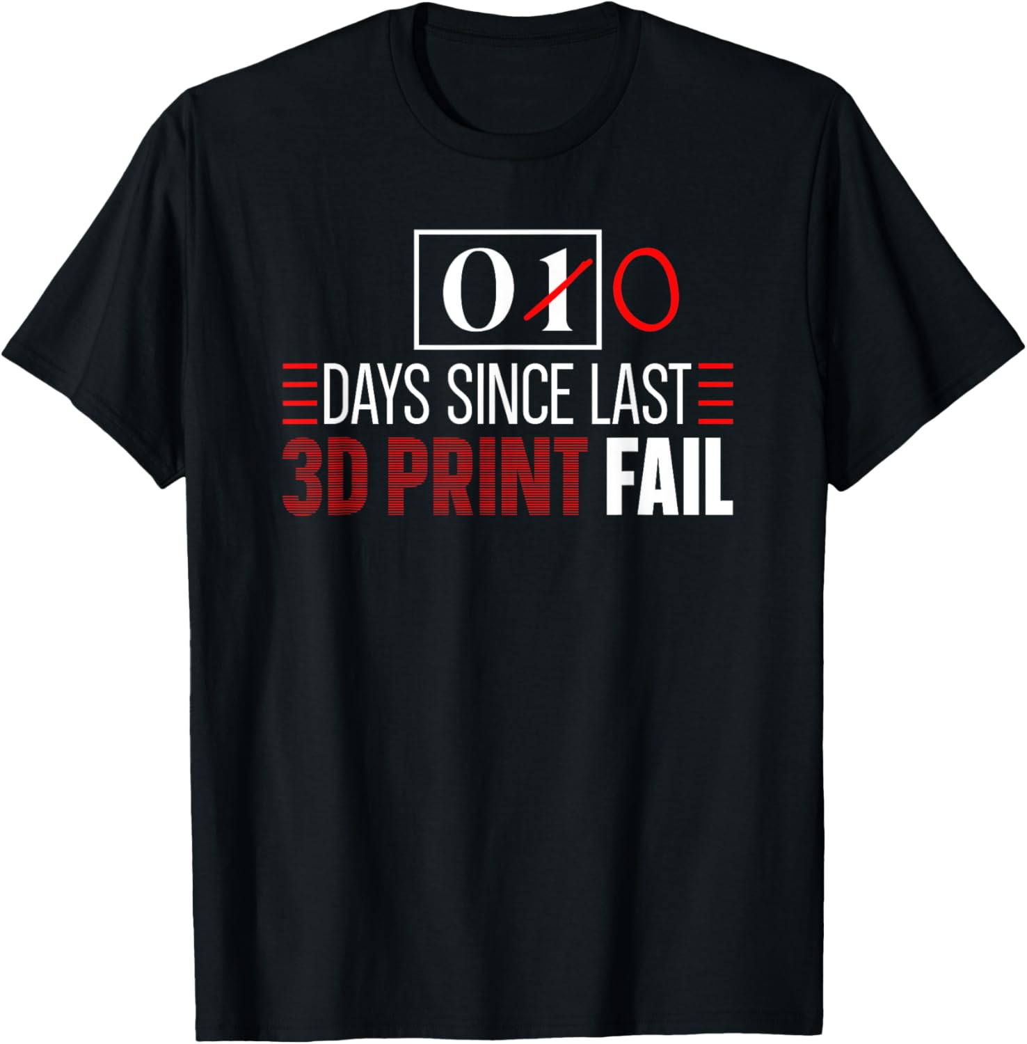 3D Printer Days Since Last 3D Print Fail 3D Printing