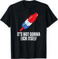 Its Not Gonna Lick Itself Funny Popsicle American Flag