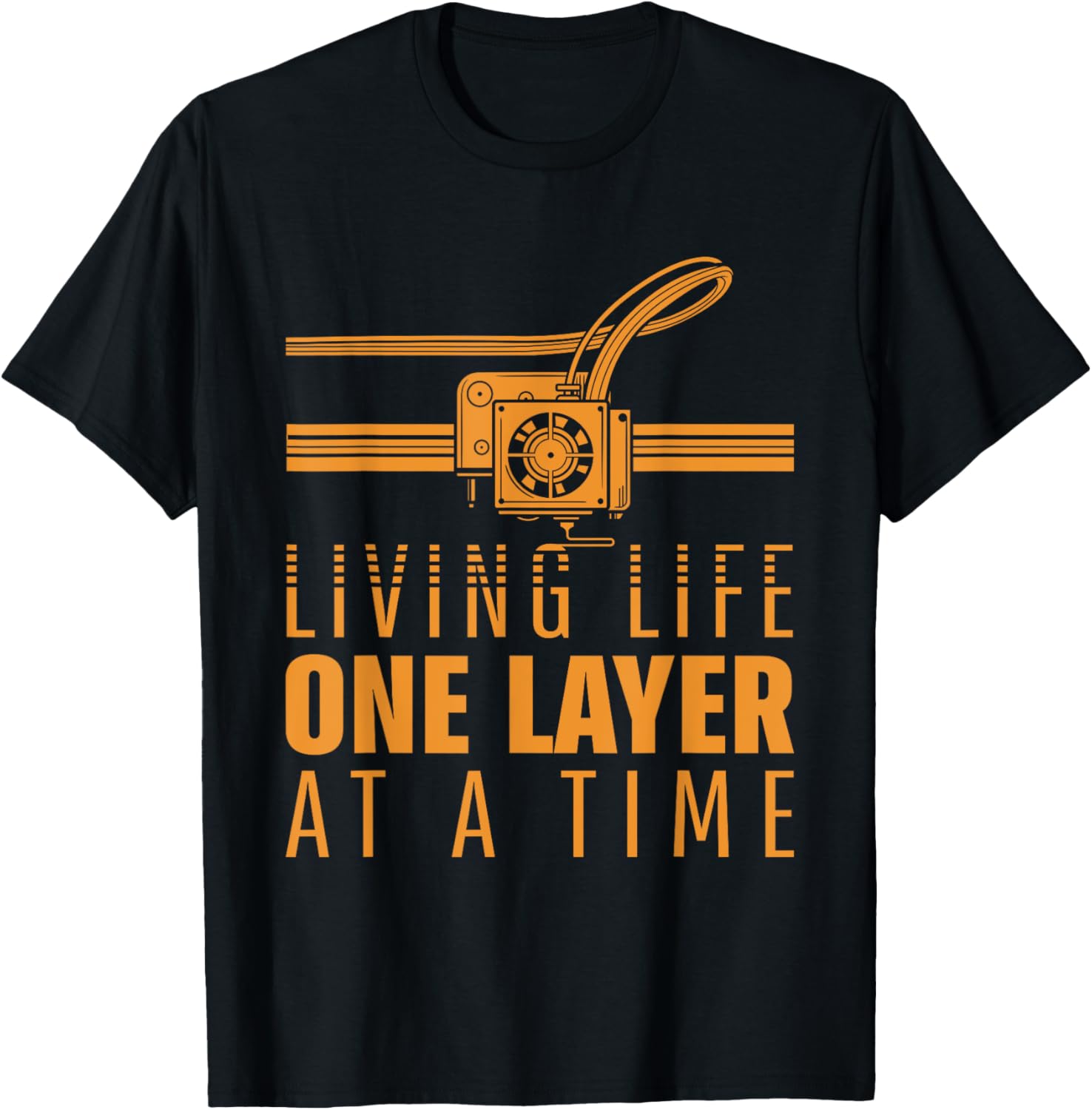 Funny 3D Print Printer Geeks Filament Printing Machine Lover