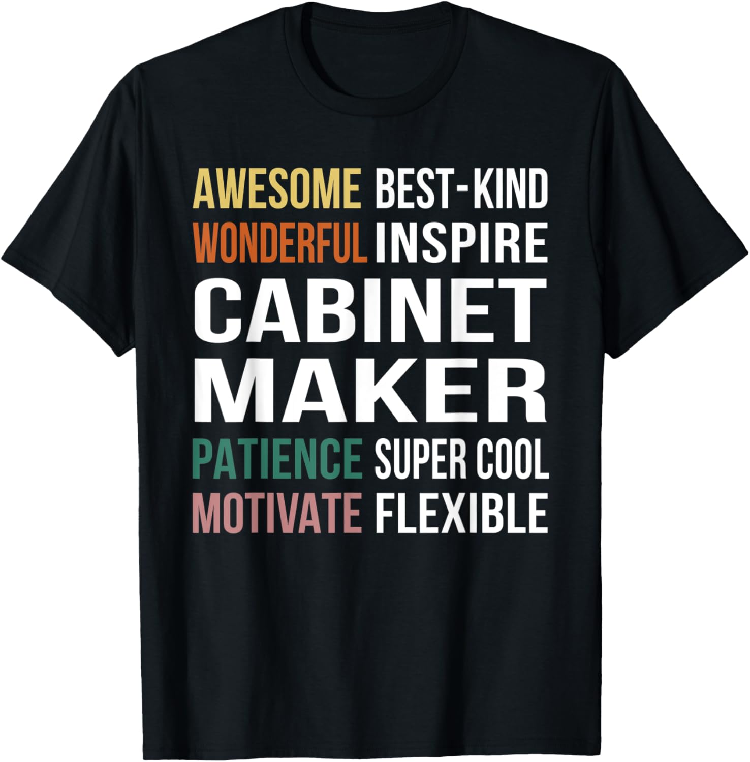 Cabinet Maker Tee Funny Appreciation
