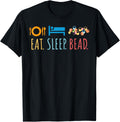 Eat Sleep Bead Beadery Custom Jewelry Maker Beading Gift