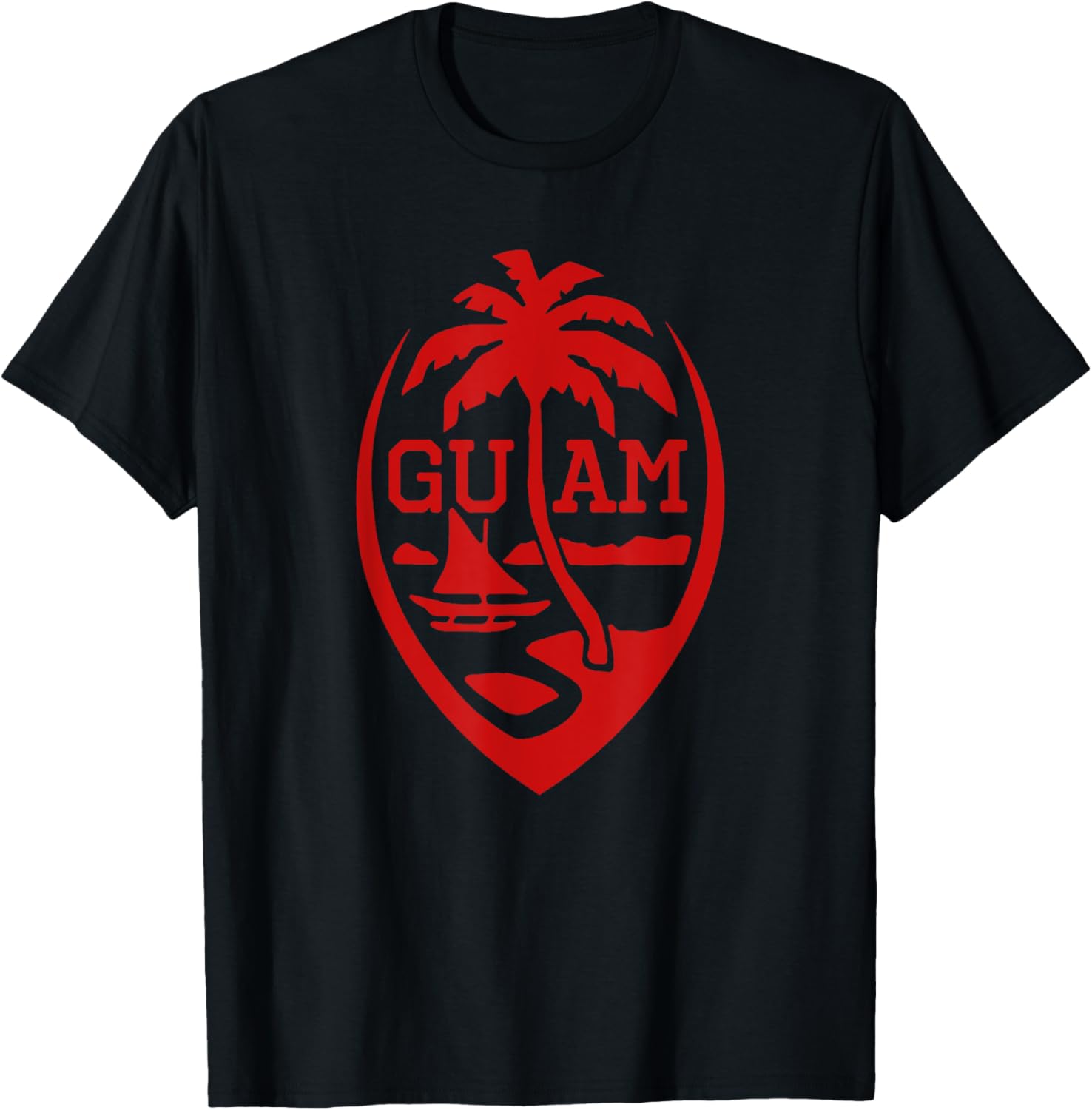 Guam Flag Seal Usa T Shirt Guamanian Mens Chamorro Gifts