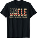 Uncle Protector Hero Legend Usa Flag Uncle Fathers Day